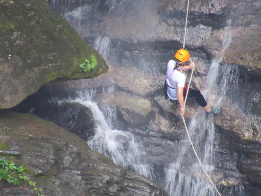 Waterfall Rappelling