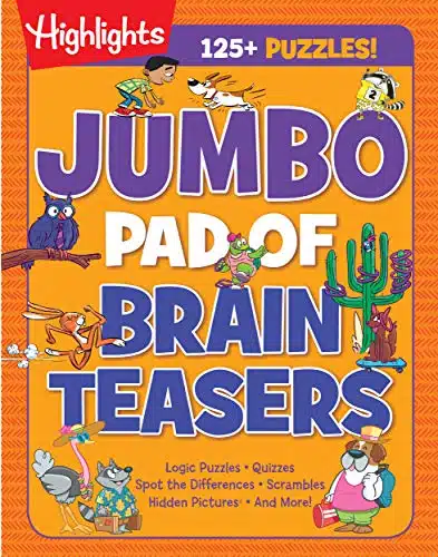 Jumbo Pad of Brain Teasers (Highlights Jumbo Books & Pads)