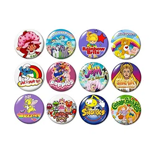 's TV Cartoons Buttons (set #)