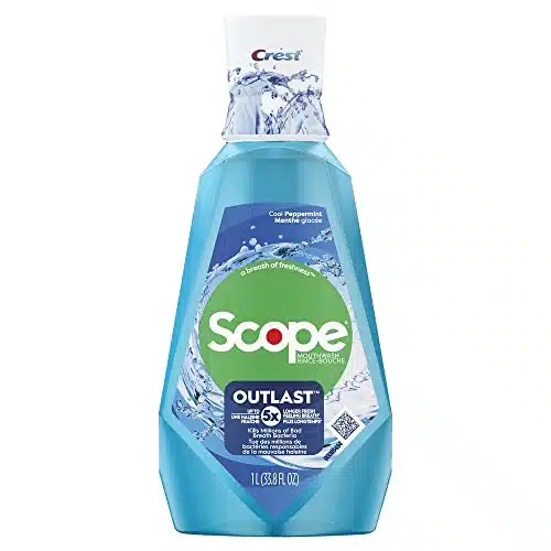 Crest Scope Outlast Mouthwash, Long Lasting Peppermint, L (SG_BFGCO_US)