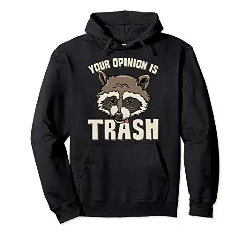 Funny Raccoon Trash Panda Meme Garbage Humor Gifts Hoodie