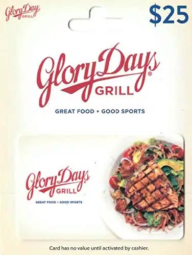 Glory Days Gift Card $