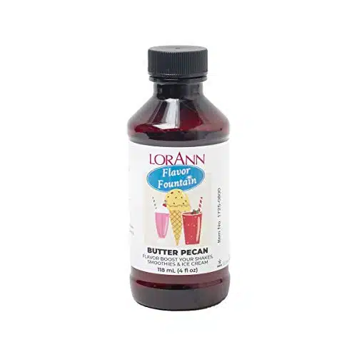 LorAnn Butter Pecan Flavor Fountain, oz Bottle