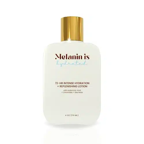 Melanin is... hour Intense Hydration + Replenishing Lotion  Full Body Moisturizer, Hydrating Sea Moss, Natural Skincare  Moisturizing for Melanin Skin  oz