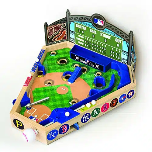 Merchant Ambassador MLB Wooden Pinball Baseball Game x x inches