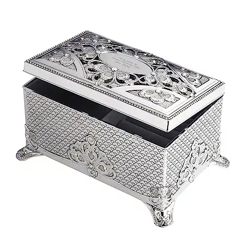 THINGS REMEMBERED Personalized Engraved Anastasia Clover Musical Keepsake Box (Free Customization)