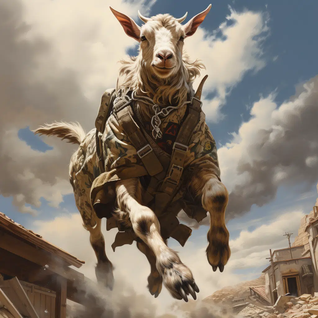 rodeo goat