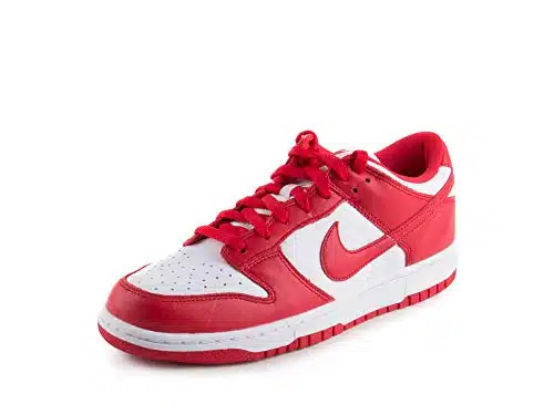 Nike Mens Dunk Low Retro SP CUSt. John's   hiteUniversity Red