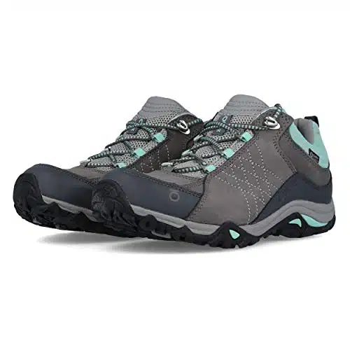 Oboz Sapphire Low B Dry Hiking Shoe   Women's CharcoalBeach Glass