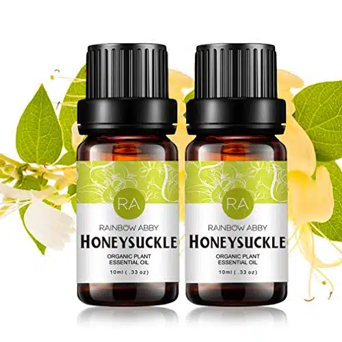 Pack Honeysuckle Essential Oil % Pure Oganic Plant Natrual Flower Essential Oil for Diffuser Message Skin Care   L