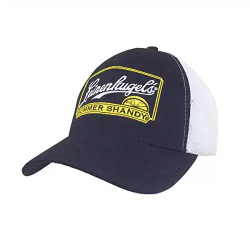 Tee Luv Leinenkugel's Summer Shandy Trucker Style Beer Hat (Navy BlueWhite)