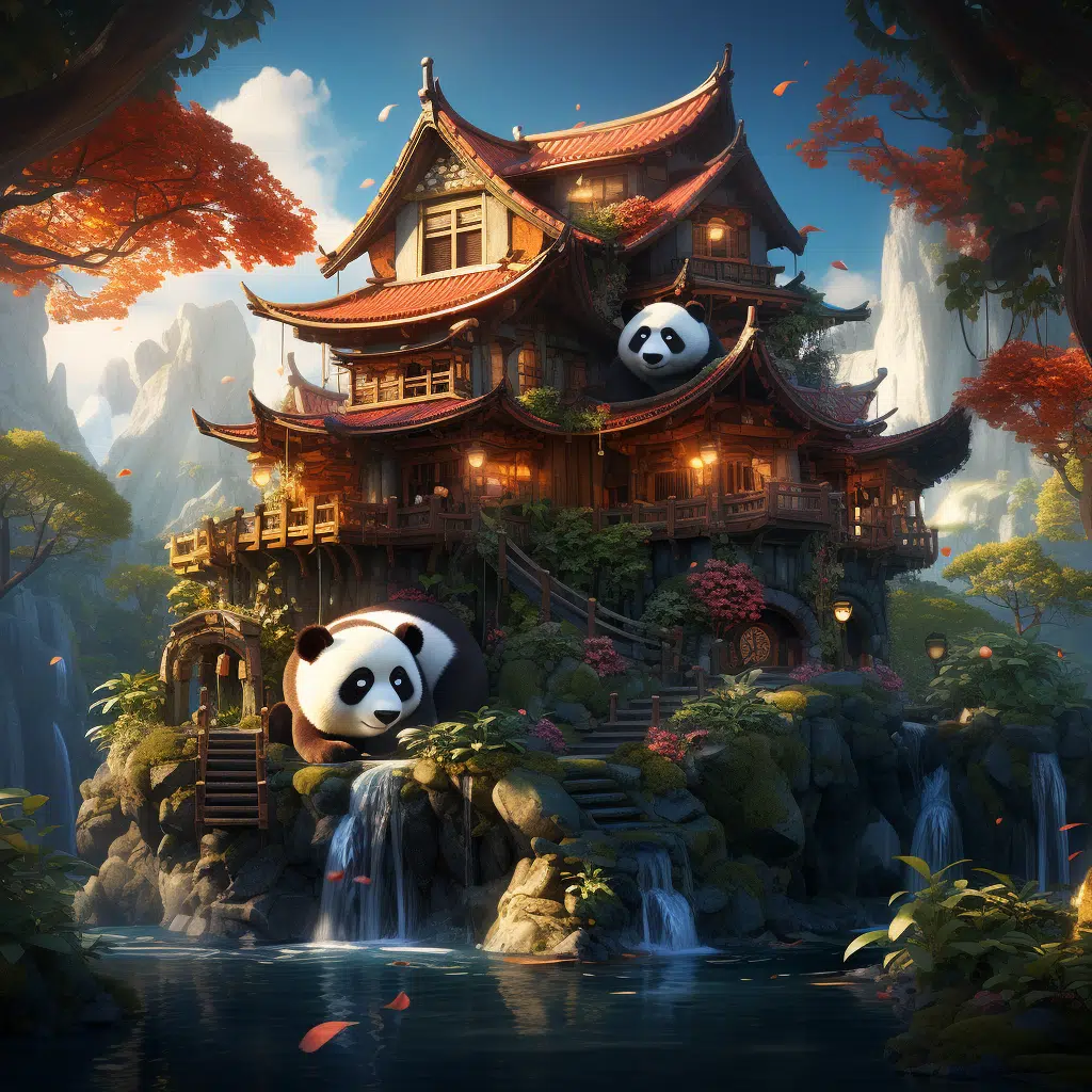 panda house