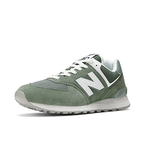 New Balance Unisex VFamiliar Ground Sneaker, GreenWhite,  Men