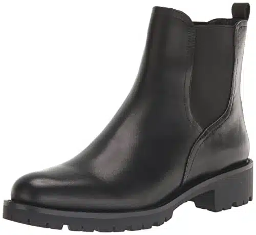 Sam Edelman Women's Jazmine Chelsea Boot, Black Leather,