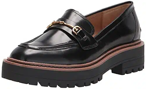 Sam Edelman Women's Laurs Loafer, Black,