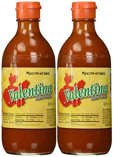 Valentina Salsa Picante Mexican Hot Sauce   oz. (Pack of )   SET OF