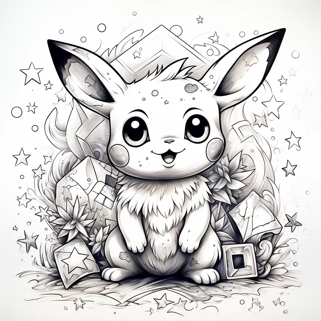 pikachu coloring pages