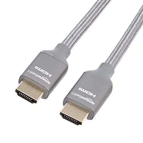 Amazon Basics High Speed HDMI Cable (Gbps, KHz )   Feet, Dark Gray