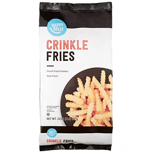 Amazon Brand, Happy Belly Frozen Crinkle Fries, Oz