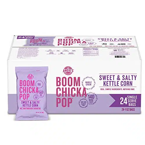 Angie's BOOMCHICKAPOP Sweet & Salty Kettle Corn Popcorn, oz. (Pack of )