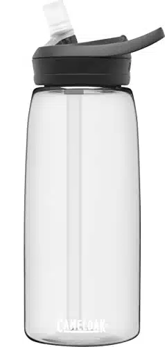 CamelBak eddy+ Water Bottle with Tritan Renew  Straw Top oz, Clear