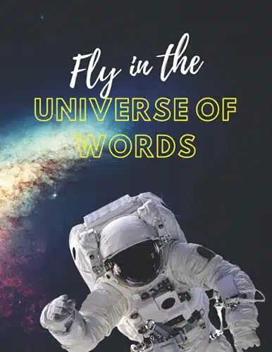 Fly in the universe of words college ruled notebook