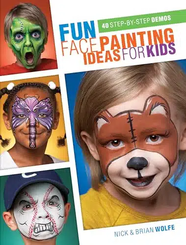 Fun Face Painting Ideas for Kids Step by Step Demos