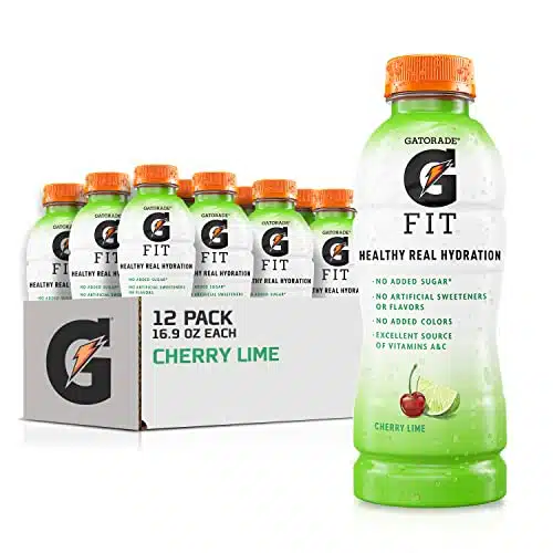 Gatorade Fit Electrolyte Beverage, Healthy Real Hydration, Cherry Lime, Fl Oz (Pack of )