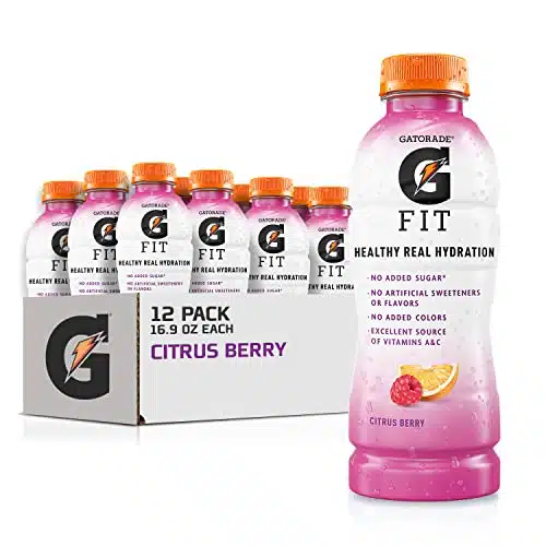 Gatorade Fit Electrolyte Beverage, Healthy Real Hydration, Citrus Berry, .oz Bottles (Pack)