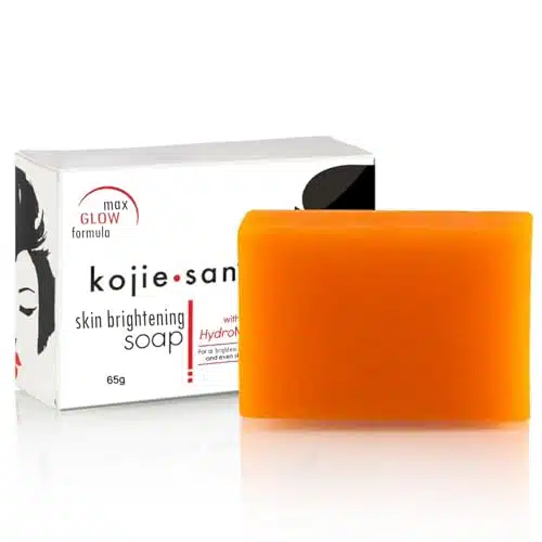 Kojie San Skin and Body Brightening Soap   Original Kojic Acid Soap for Dark Spots, Hyperpigmentation, & Scars with Coconut & Tea Tree Oil  g x Bar