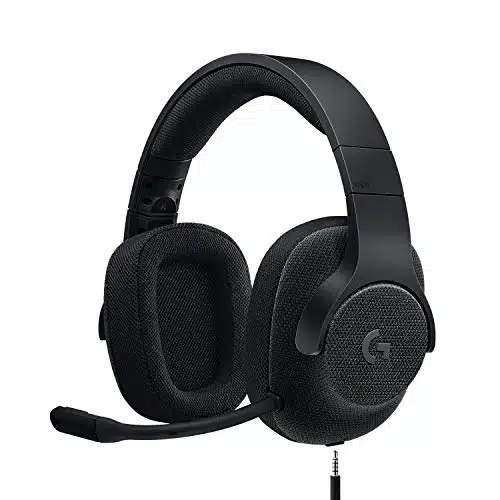 Logitech Gired Gaming Headset with DTS Headphone X Surround for PC, PS, PSPRO, Xbox One, Xbox One S, Nintendo Switch  Triple Black