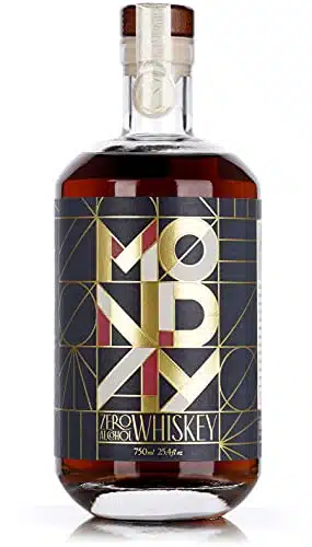 MONDAY Zero Alcohol Whiskey  An Award Winning Non Alcoholic Spirit with Zero Carbs, No Sugar, Calories   ml