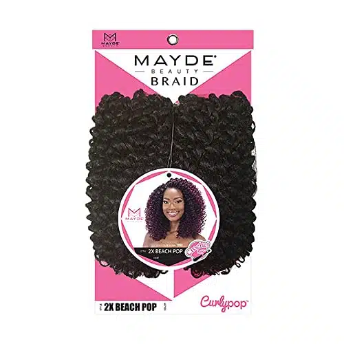 Mayde Beauty Curly Pop Crochet Braid X BEACH POP (Pack, )