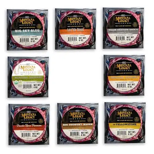 Montana Legacy Ranch Angus Ranch Beef Hamburger Patties Variety Pack  Pack of lb. Ground Beef Patties in Delicious Flavors