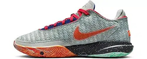 Nike Lebron XX Men's Basketball Shoe Light SilverHyper Royal DJ