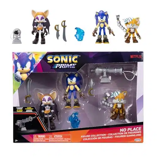 Sonic Prime Figures Multipack Wave