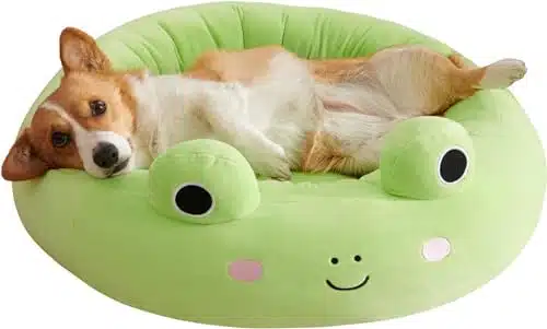 Squishmallows Inch Wendy Frog Pet Bed   Small Ultrasoft Official Squishmallows Plush Pet Bed, L x  x Th