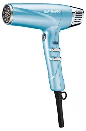 BaBylissPRO Hair Dryer, Nano Titanium Dual Ionic Blow Dryer, Hair Styling Tools & Appliances, BNT