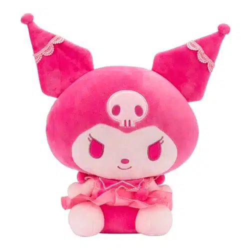 Hello Kitty and Friends Kuromi  Pink Monochrome Plush