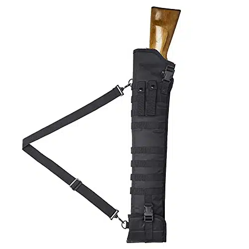 Kylebooker inch Tactical Shotgun Scabbard Rifle Gun Holster(Black)