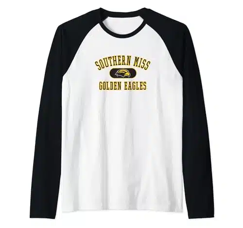 Southern Mississippi Golden Eagles Varsity Raglan Baseball Tee