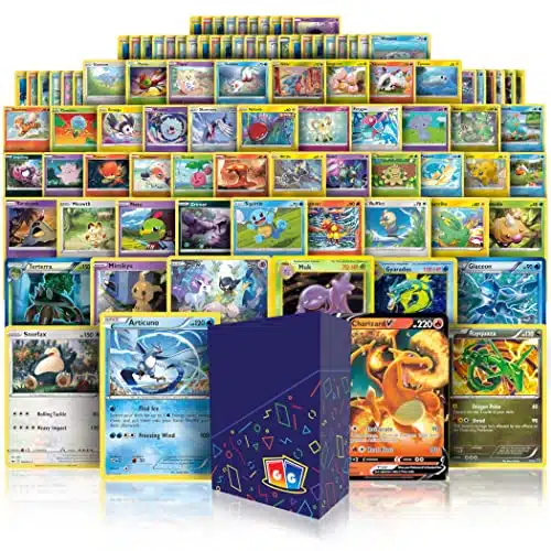 Ultra Rare Starter Bundle  + Authentic Cards  x Ultra Rare Guaranteed  Legendary, VSTAR, VMAX, V, GX, or EX  Plus Bonus x Holos or Rares  GG Deck Box Compatible