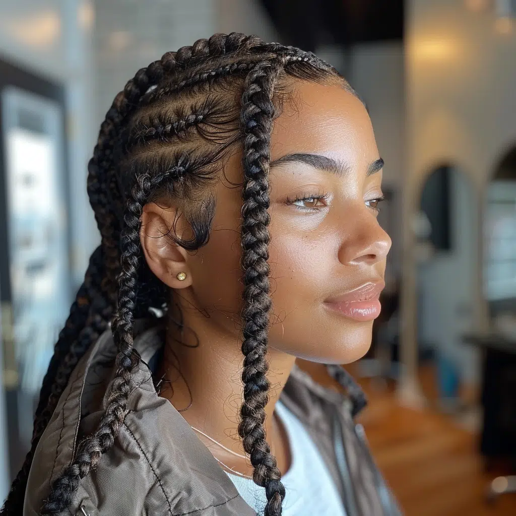 knotless box braids