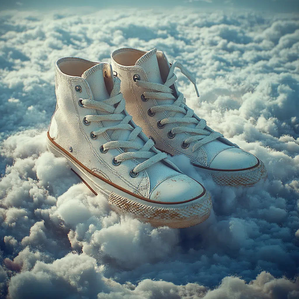 on cloud shoes