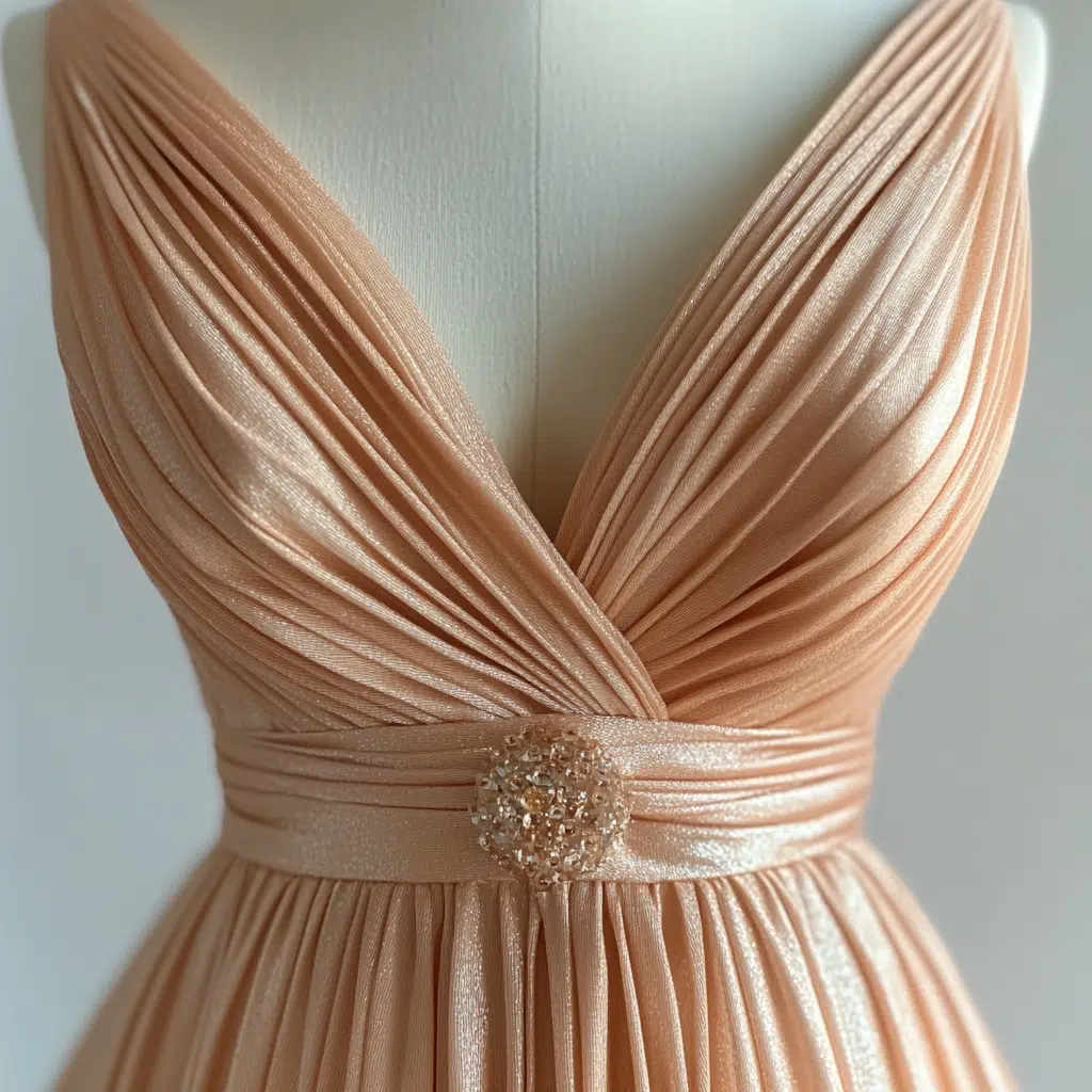 rose gold dress