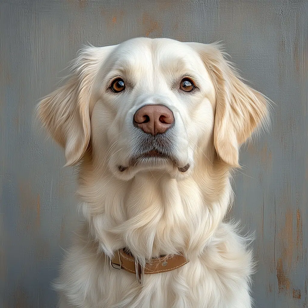 white golden retriever