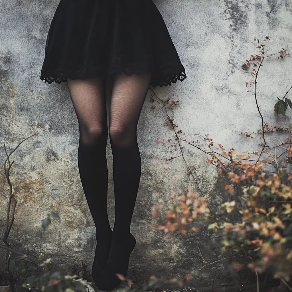 black tights