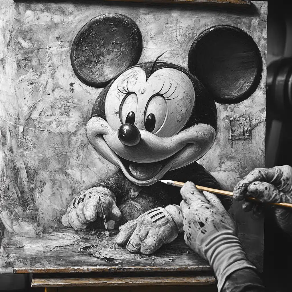 mickey mouse drawing