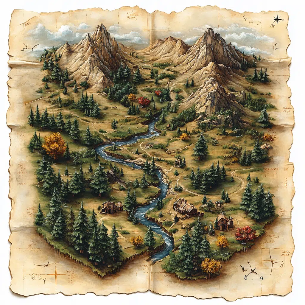 woods map