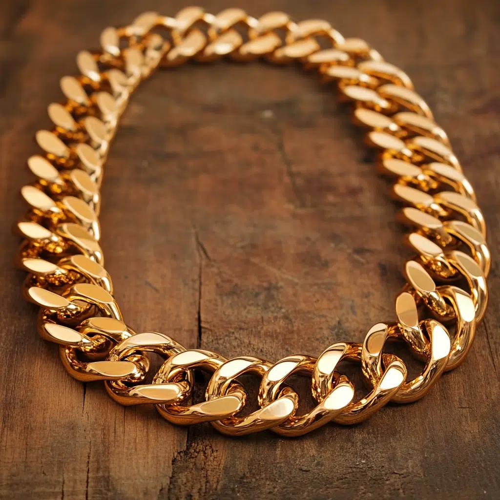 gold in chain